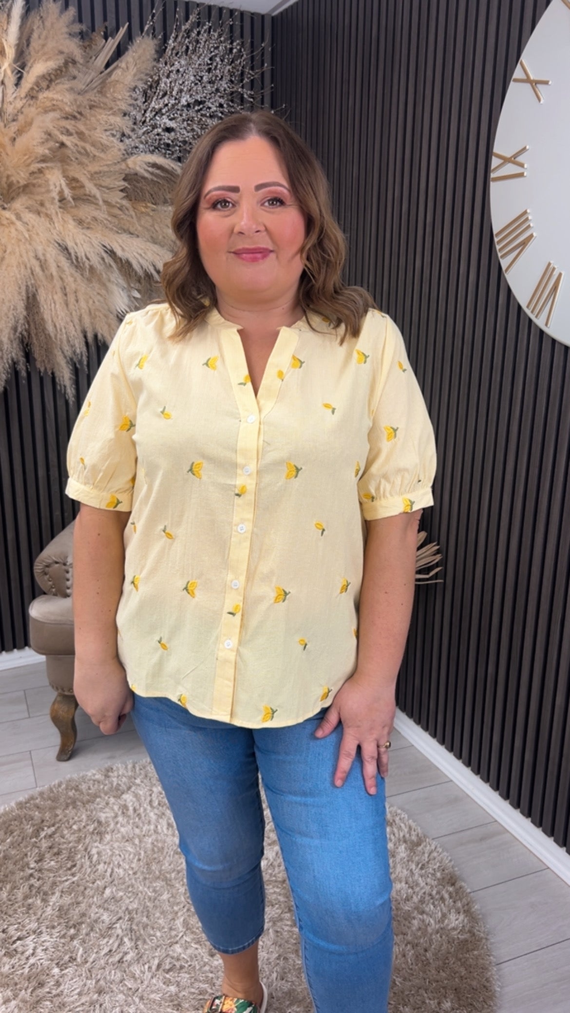 RHIAN TOP - YELLOW