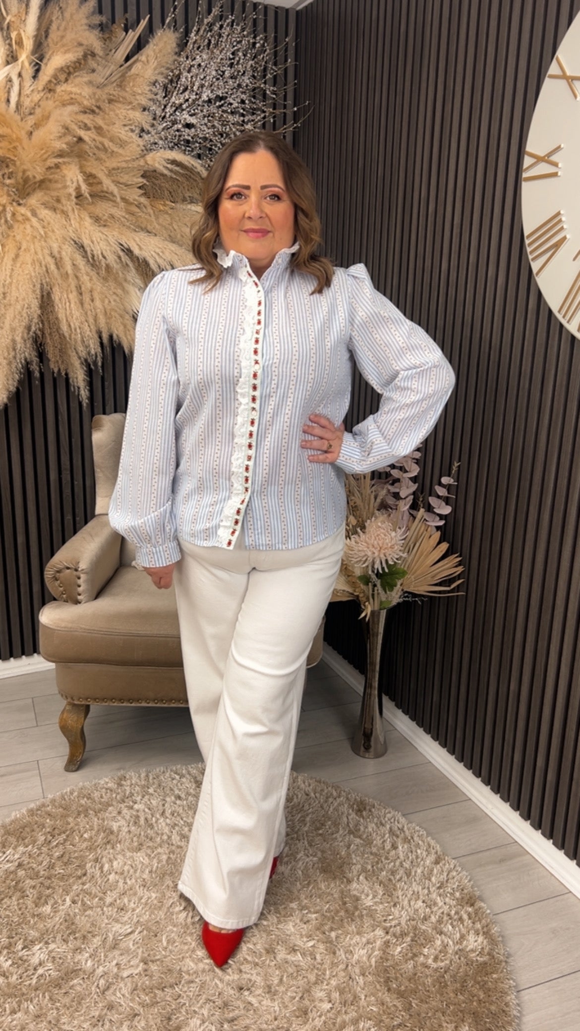 MATILDA JEANS - WHITE