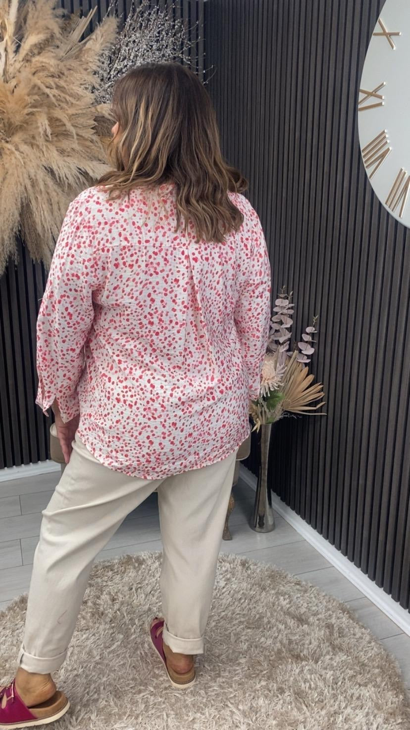BRIDIE TOP  - PINK