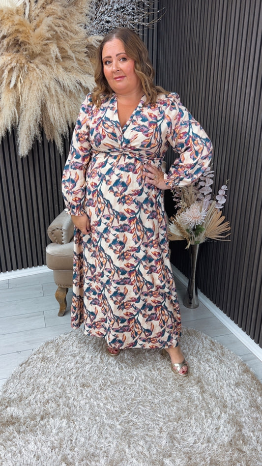 PAULA DRESS - BEIGE