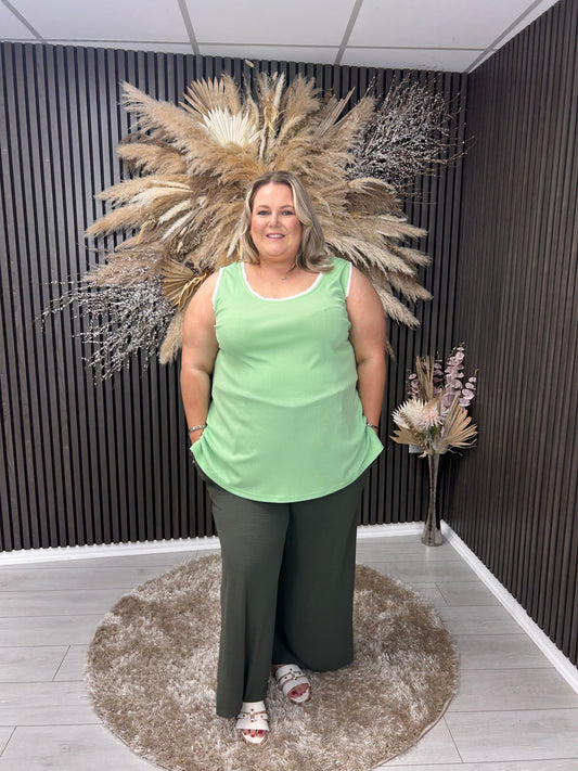 BRINLEY VEST - MINT