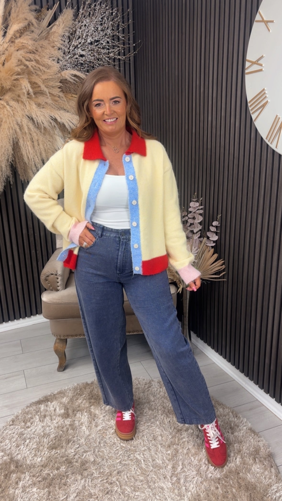 JEANIE JEANS - NAVY BLUE