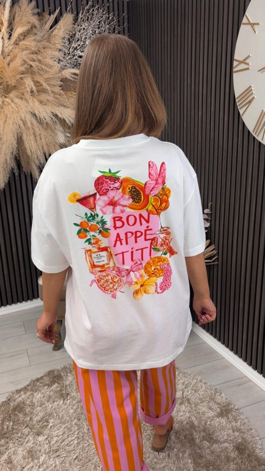 MARLEY T-SHIRT - BON APPETIT