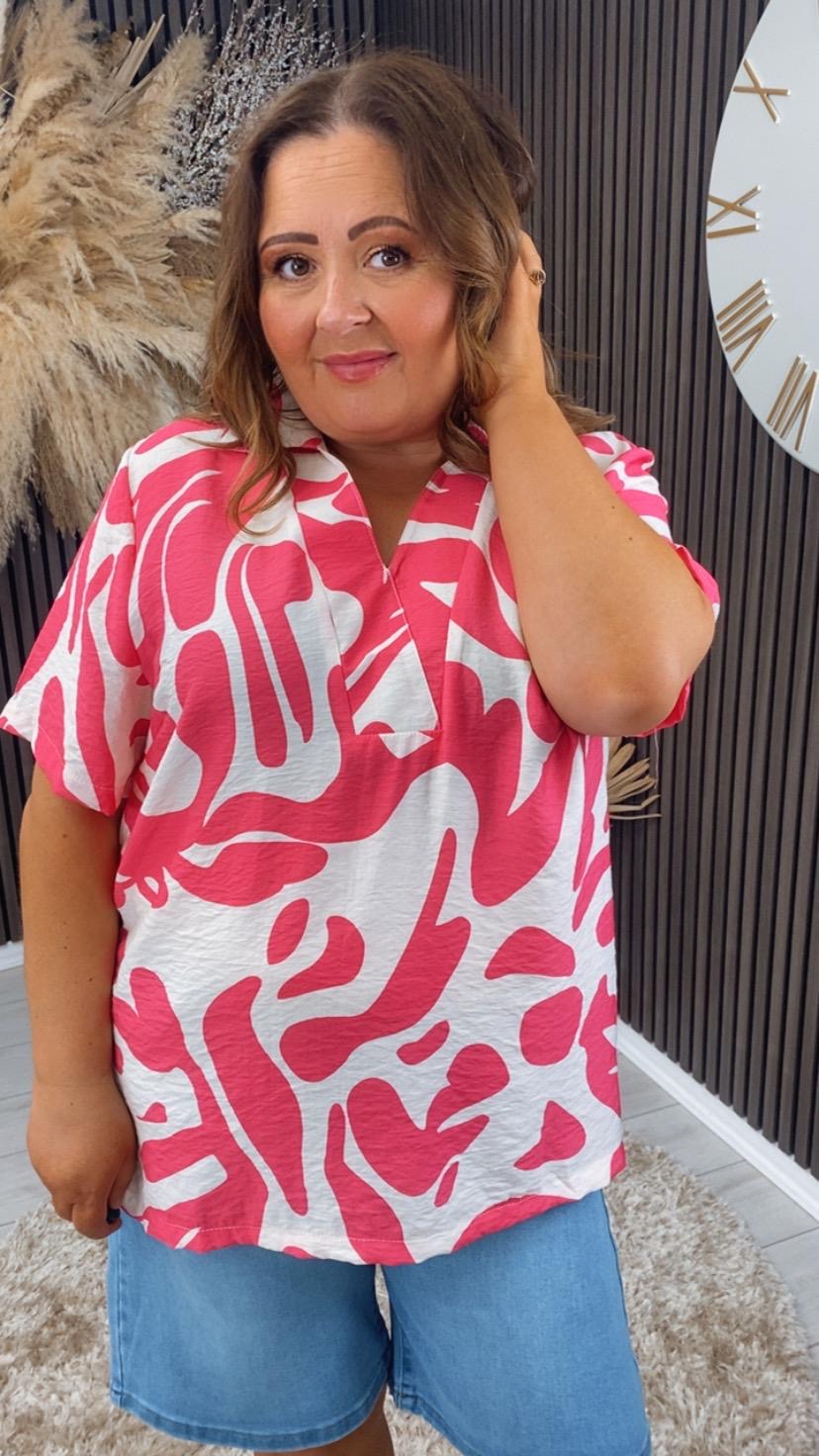 IRENA TOP - PINK
