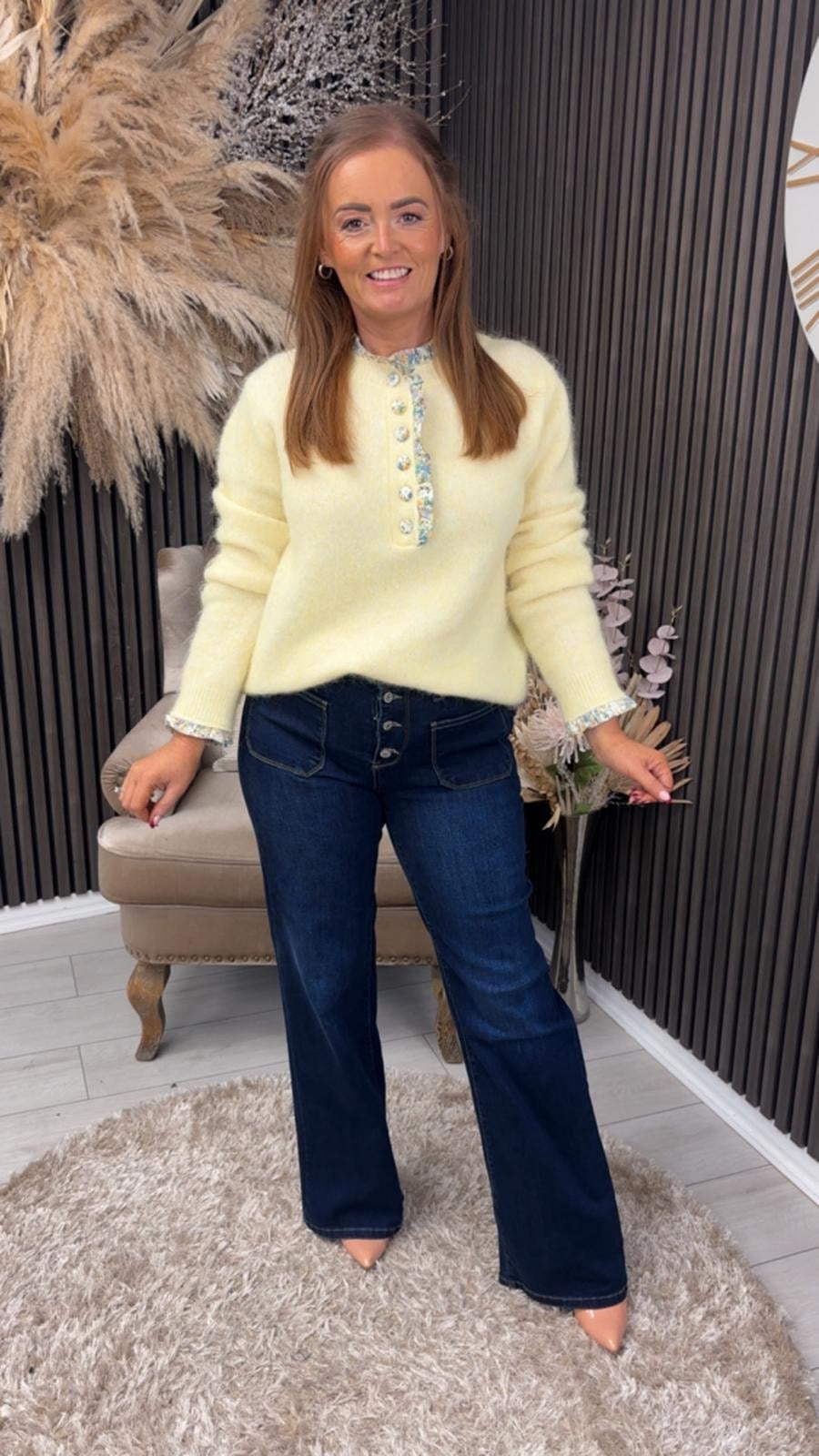 MELA JUMPER - YELLOW