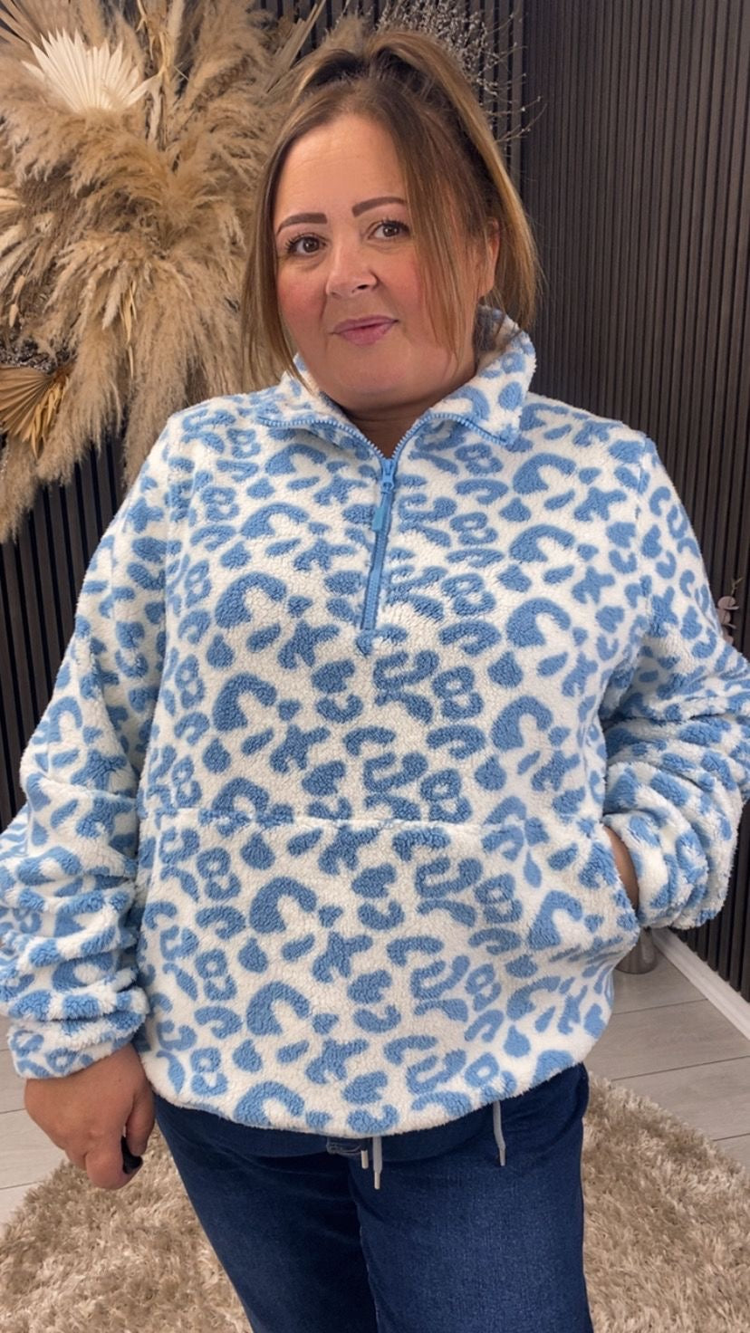 LULU FLEECE - BLUE