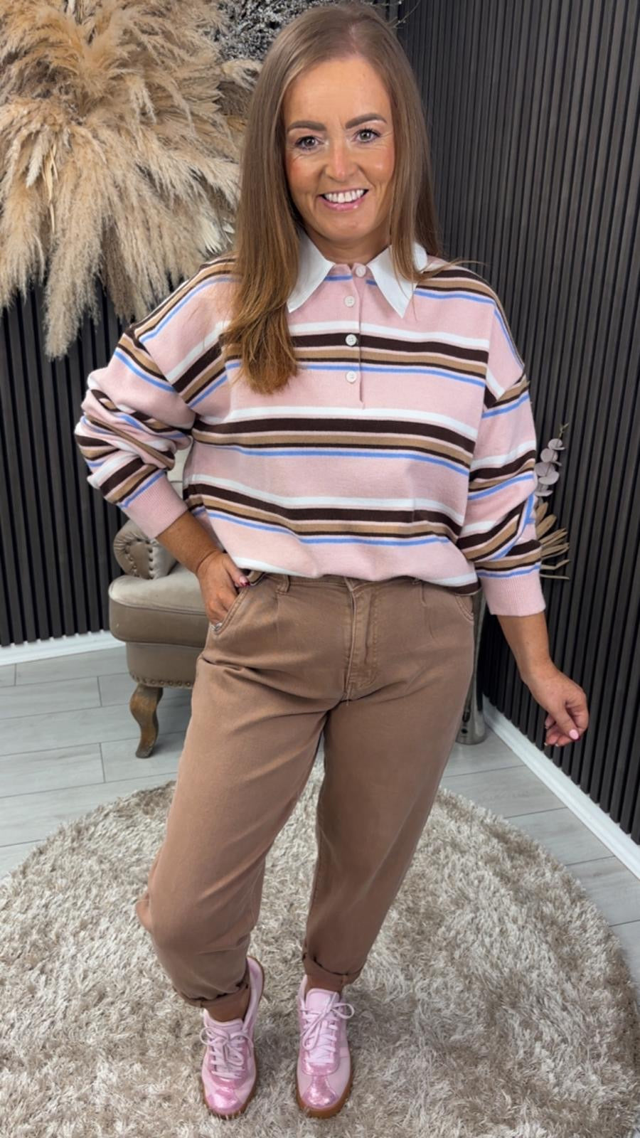 KELLIE JUMPER - PINK