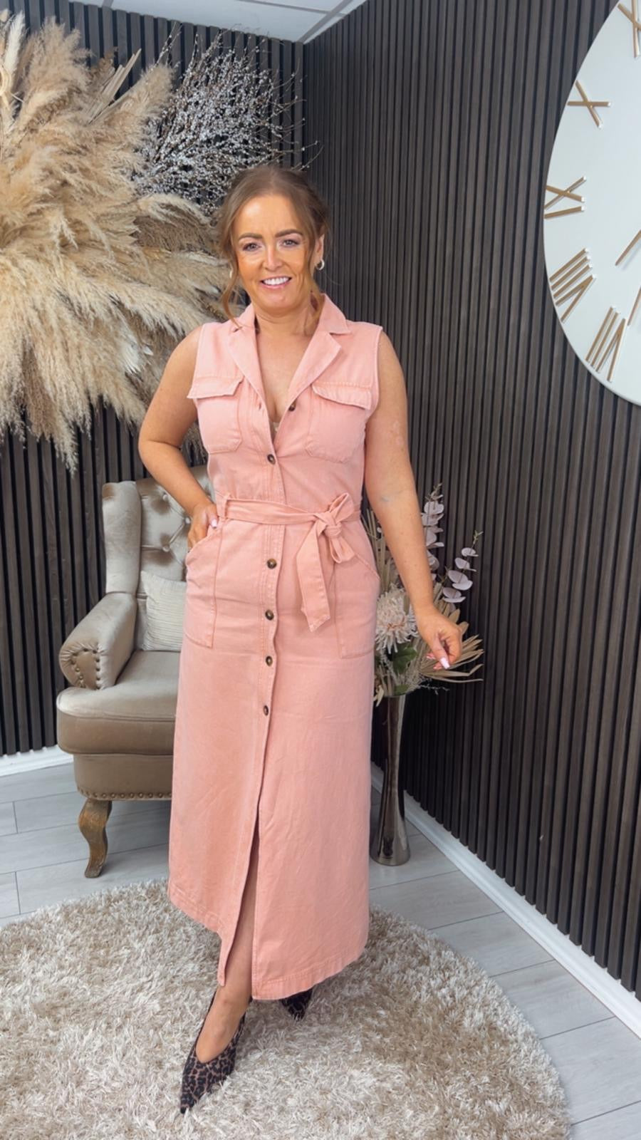EVIE DRESS - ROSE