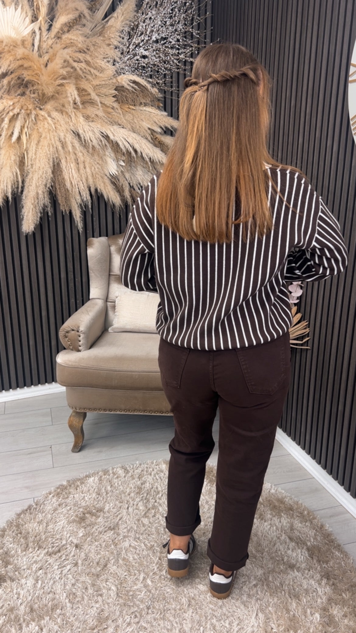 PRIMROSE JUMPER - BROWN