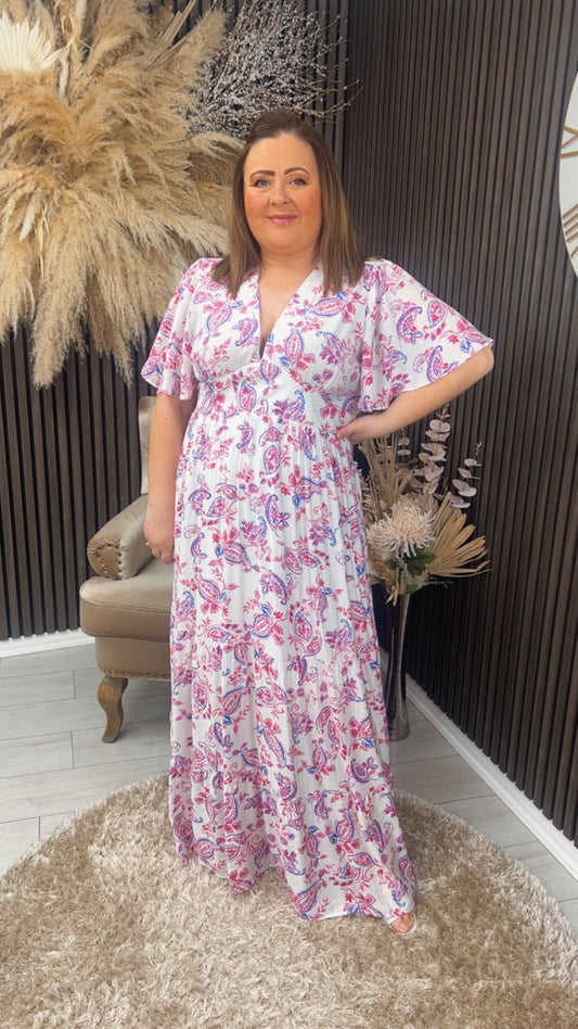 KATHY DRESS - WHITE