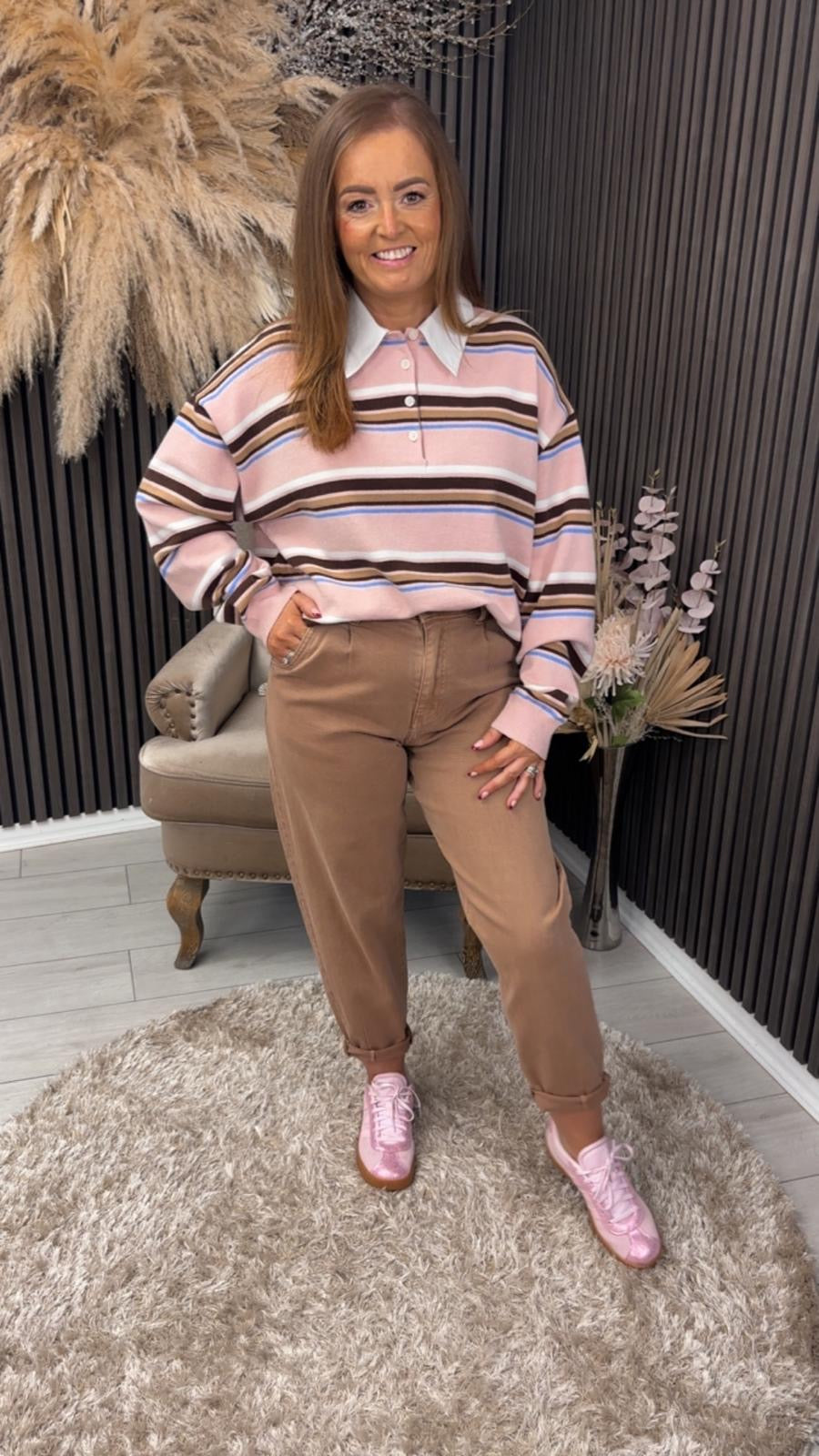 KELLIE JUMPER - PINK