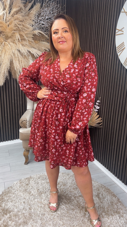 JULIA DRESS - RED
