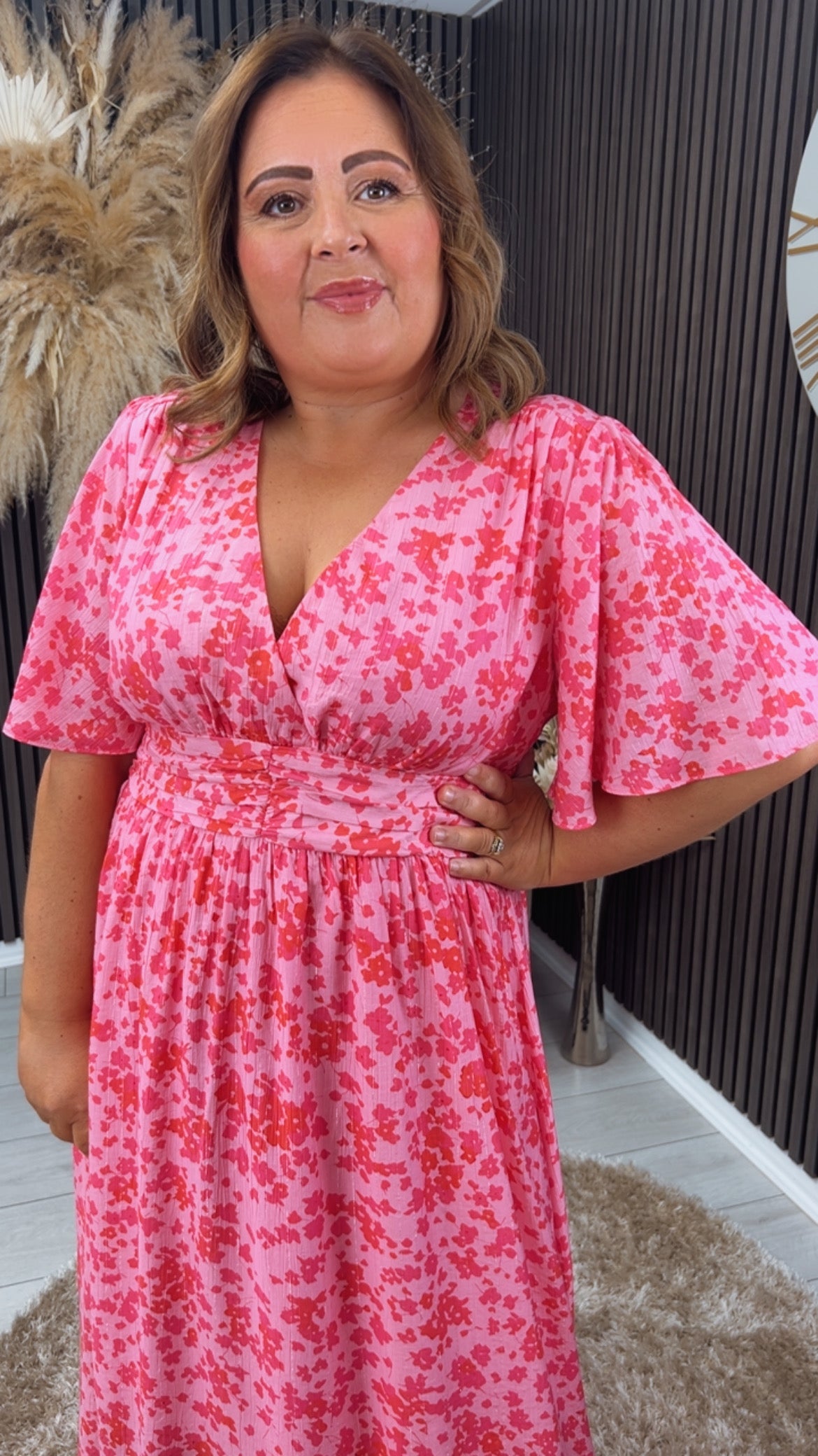 NORA DRESS - PINK