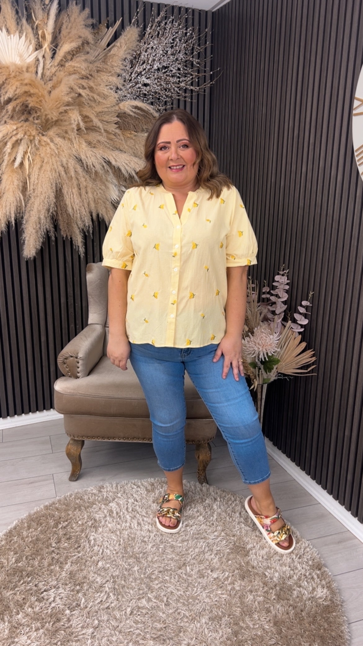 RHIAN TOP - YELLOW