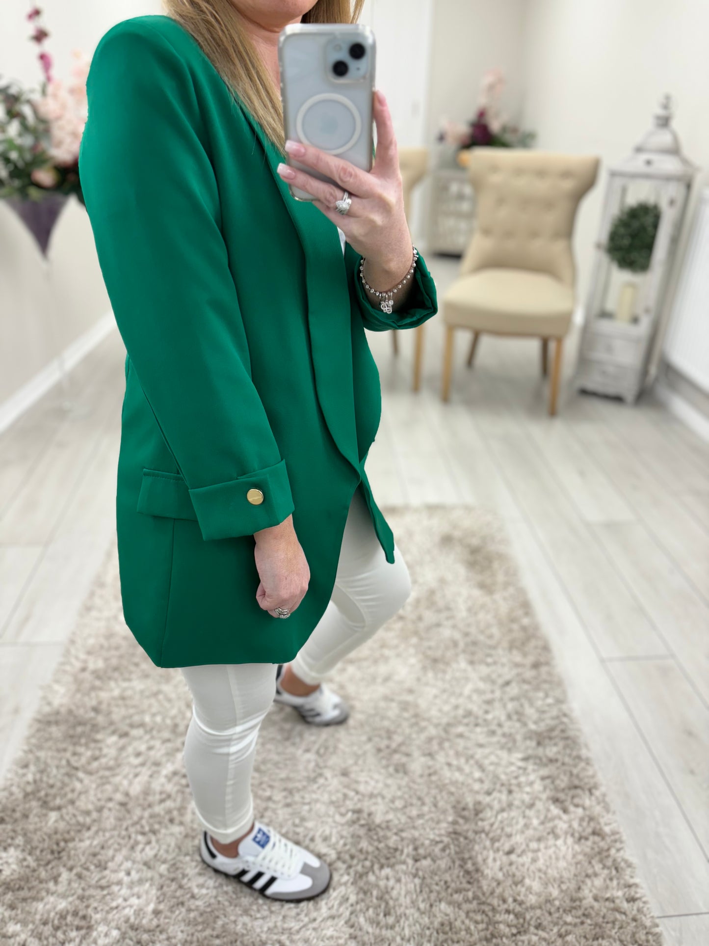LILIAN ANNE BLAZER - GREEN