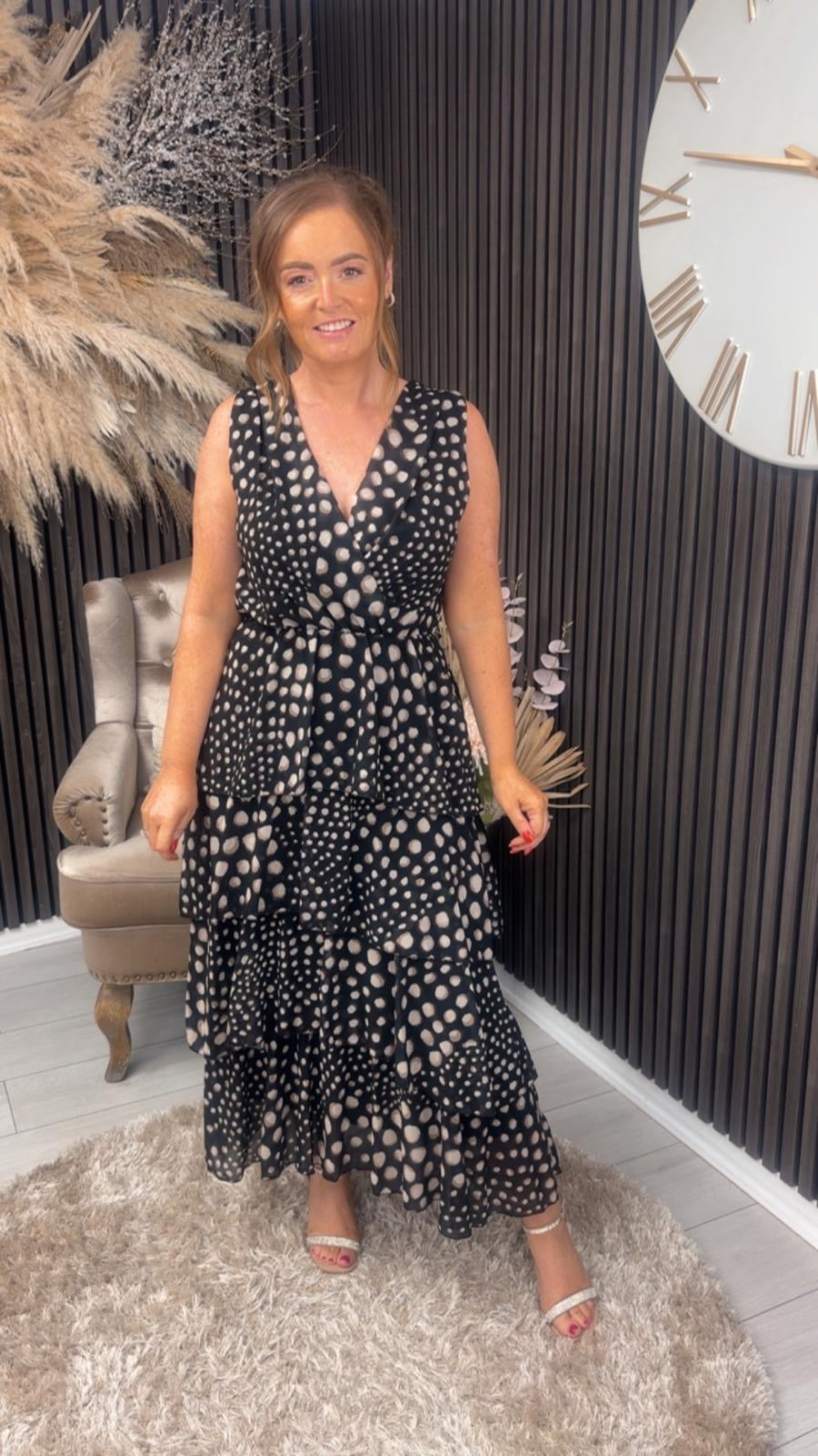 LORETTA DRESS - BLACK