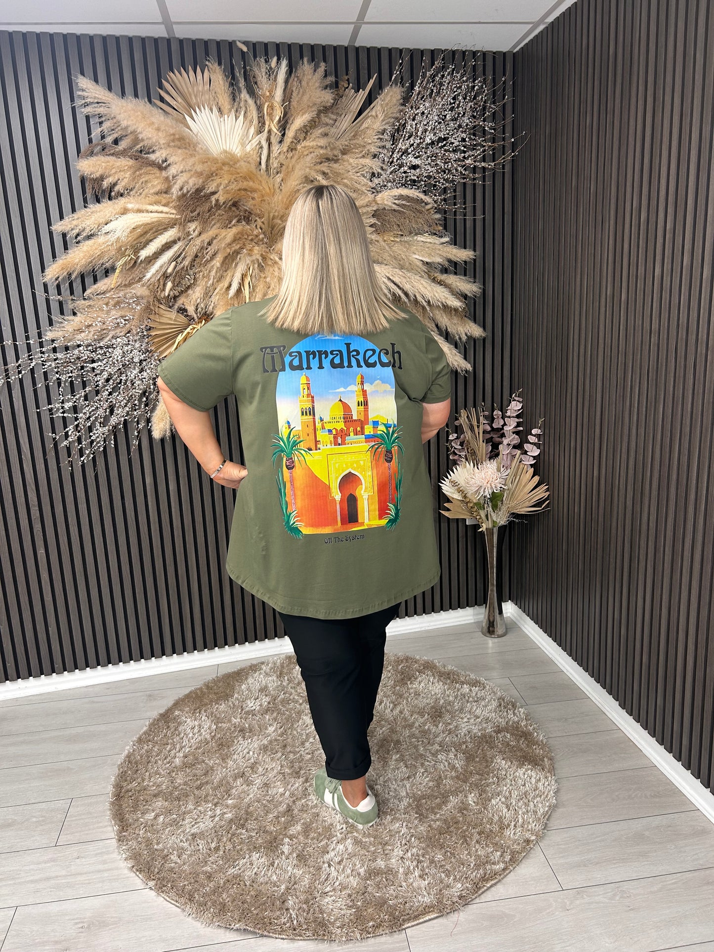 DANA T-SHIRT -  KHAKI