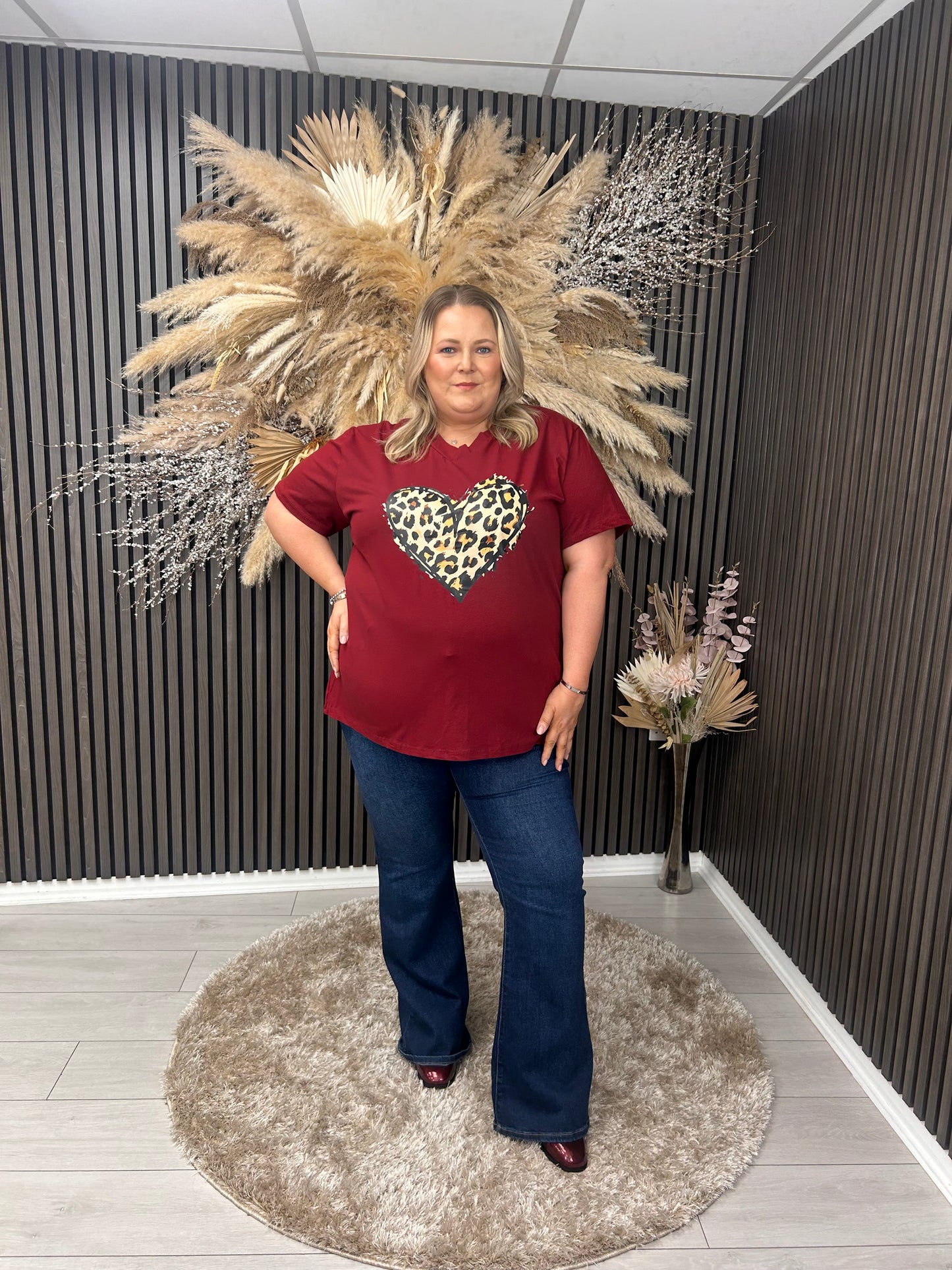 EMILY T-SHIRT - WINE