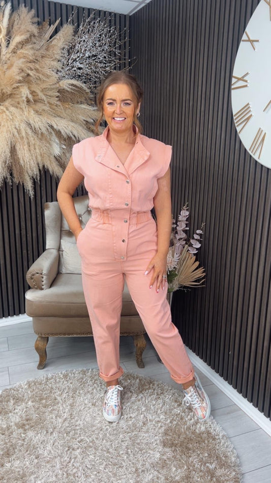 KAITLIN JUMPSUIT - ROSE