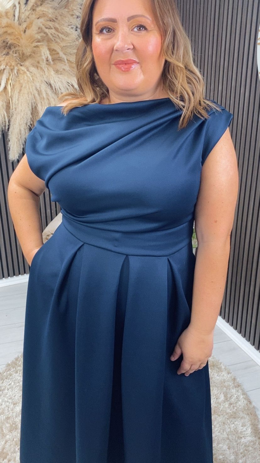 BETTY DRESS - NAVY