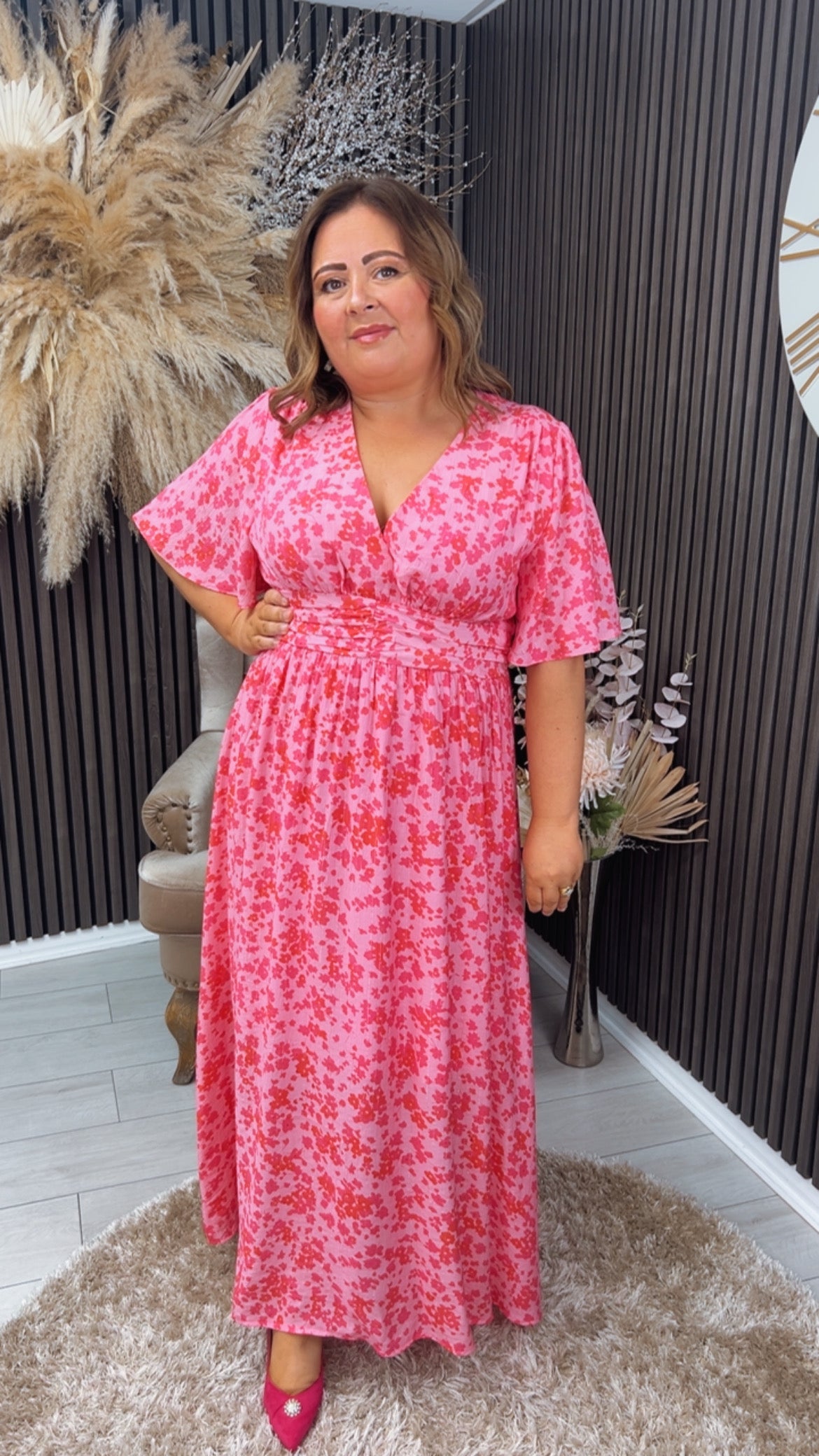 NORA DRESS - PINK