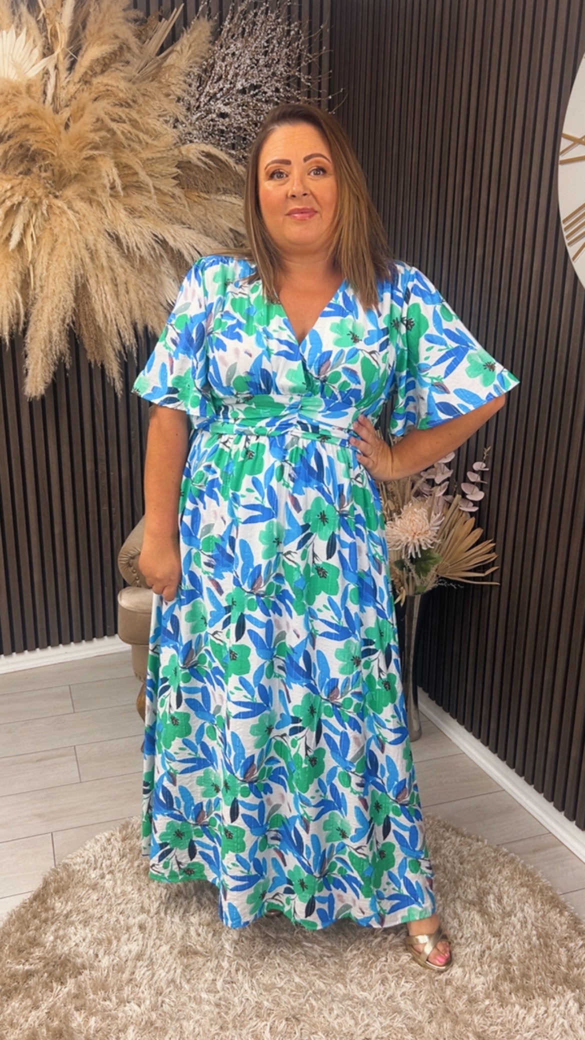 MEENA DRESS - GREEN