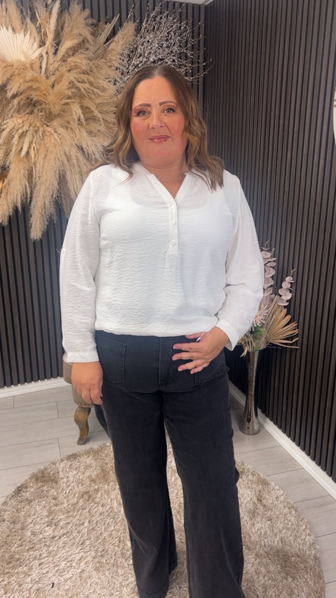 LILLIE TOP - CREAM