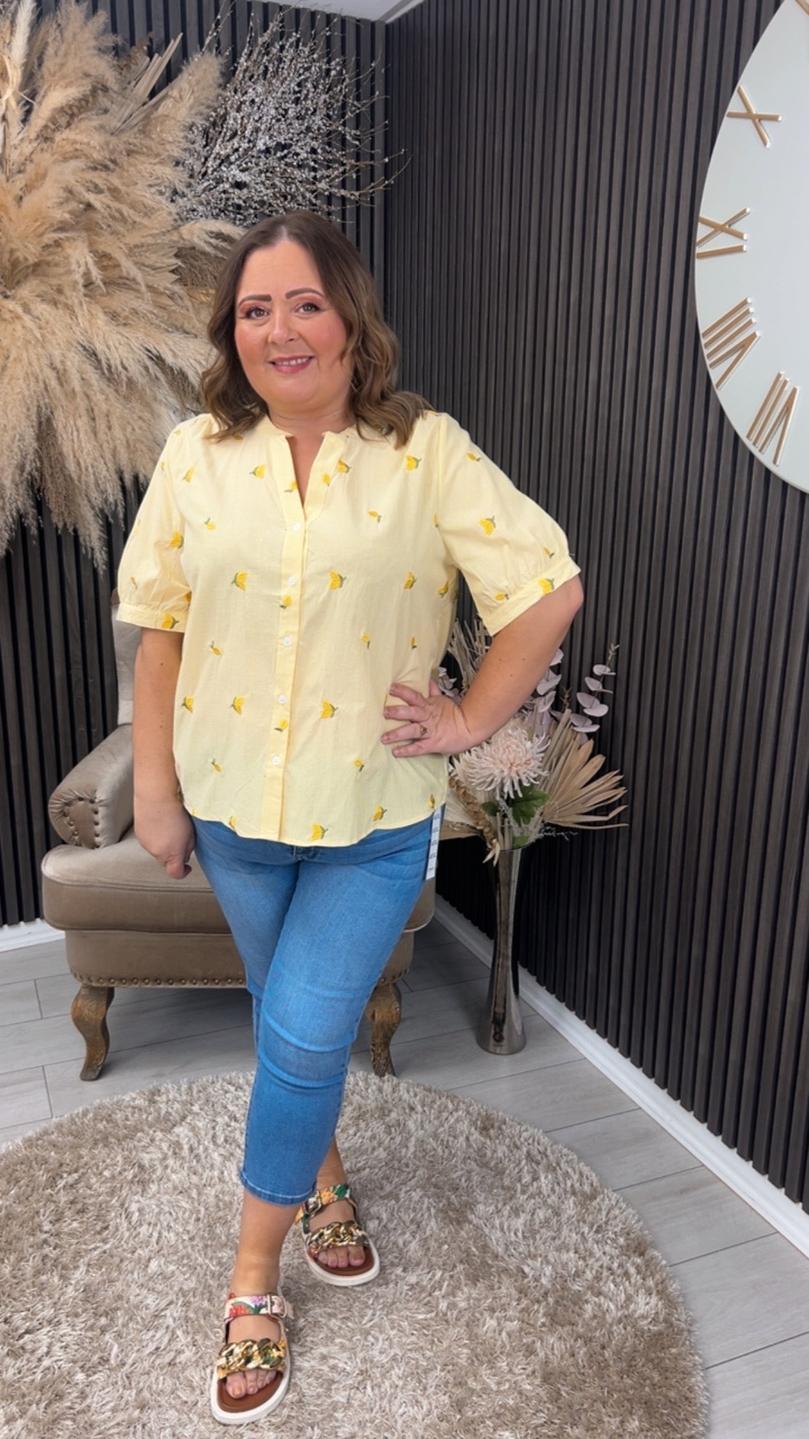 RHIAN TOP - YELLOW