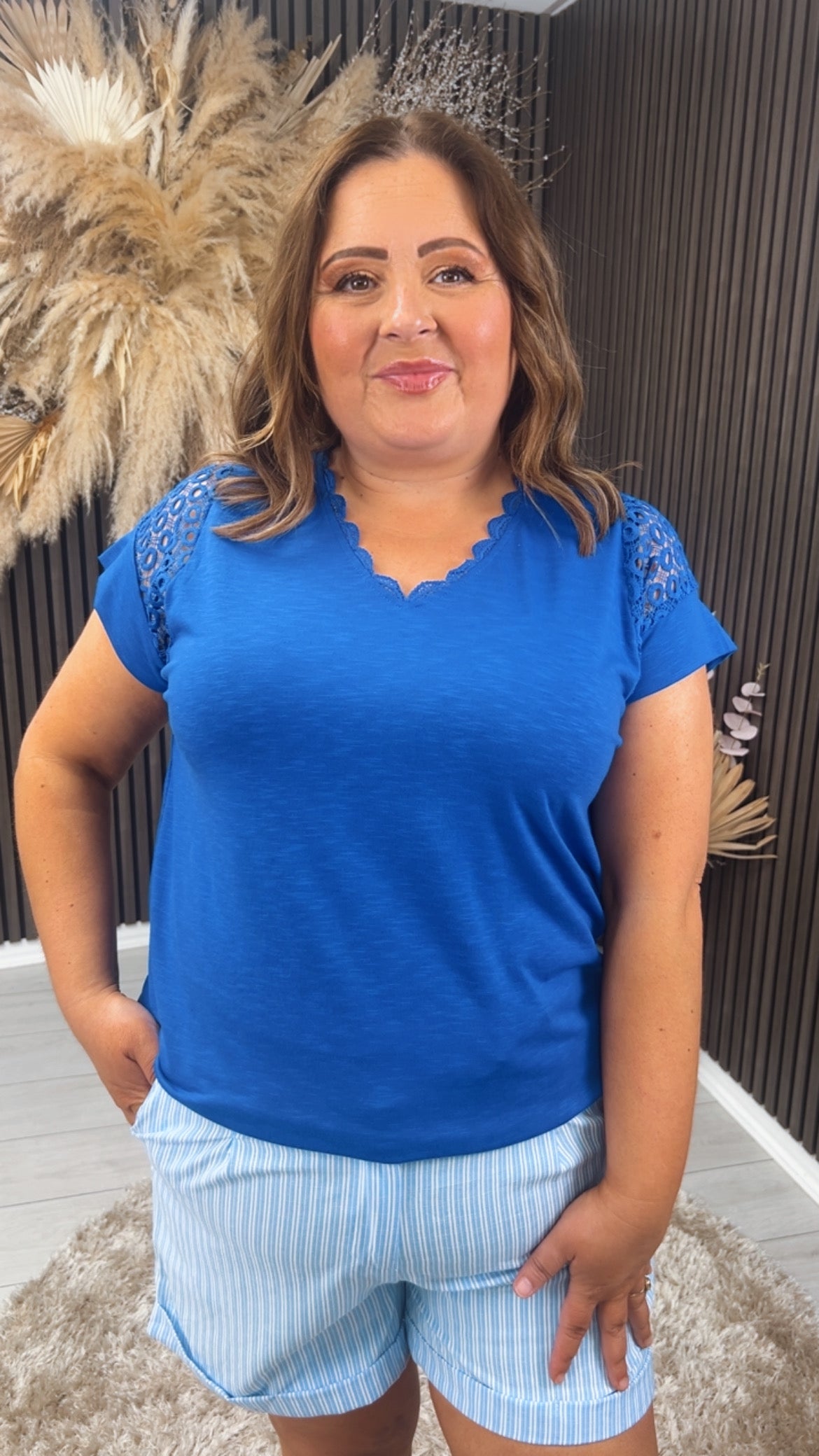 GRETA T-SHIRT - BLUE