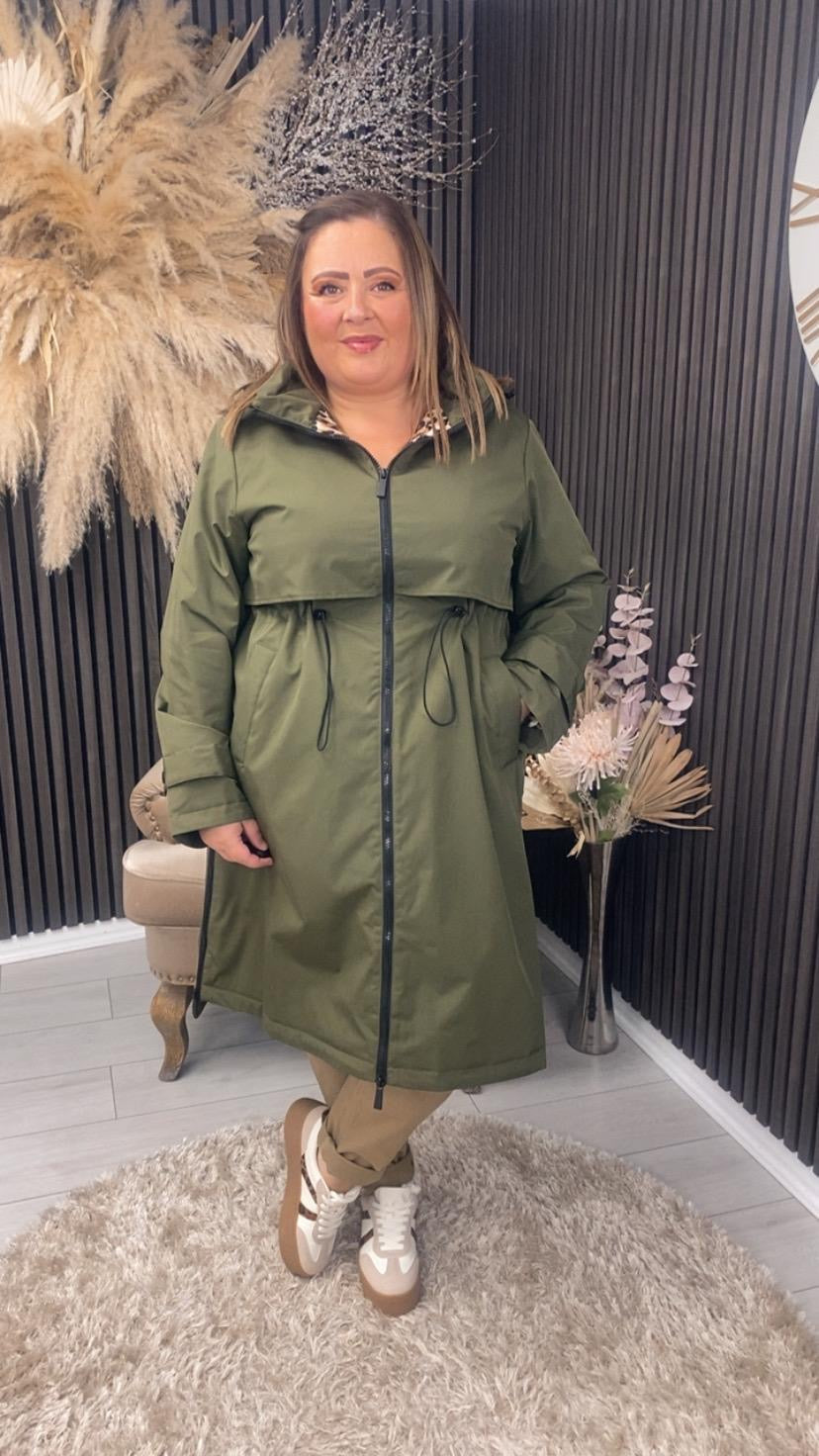SARA COAT - KHAKI