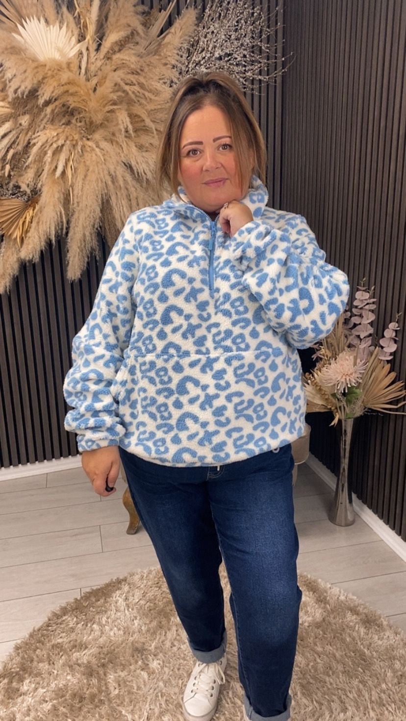 LULU FLEECE - BLUE