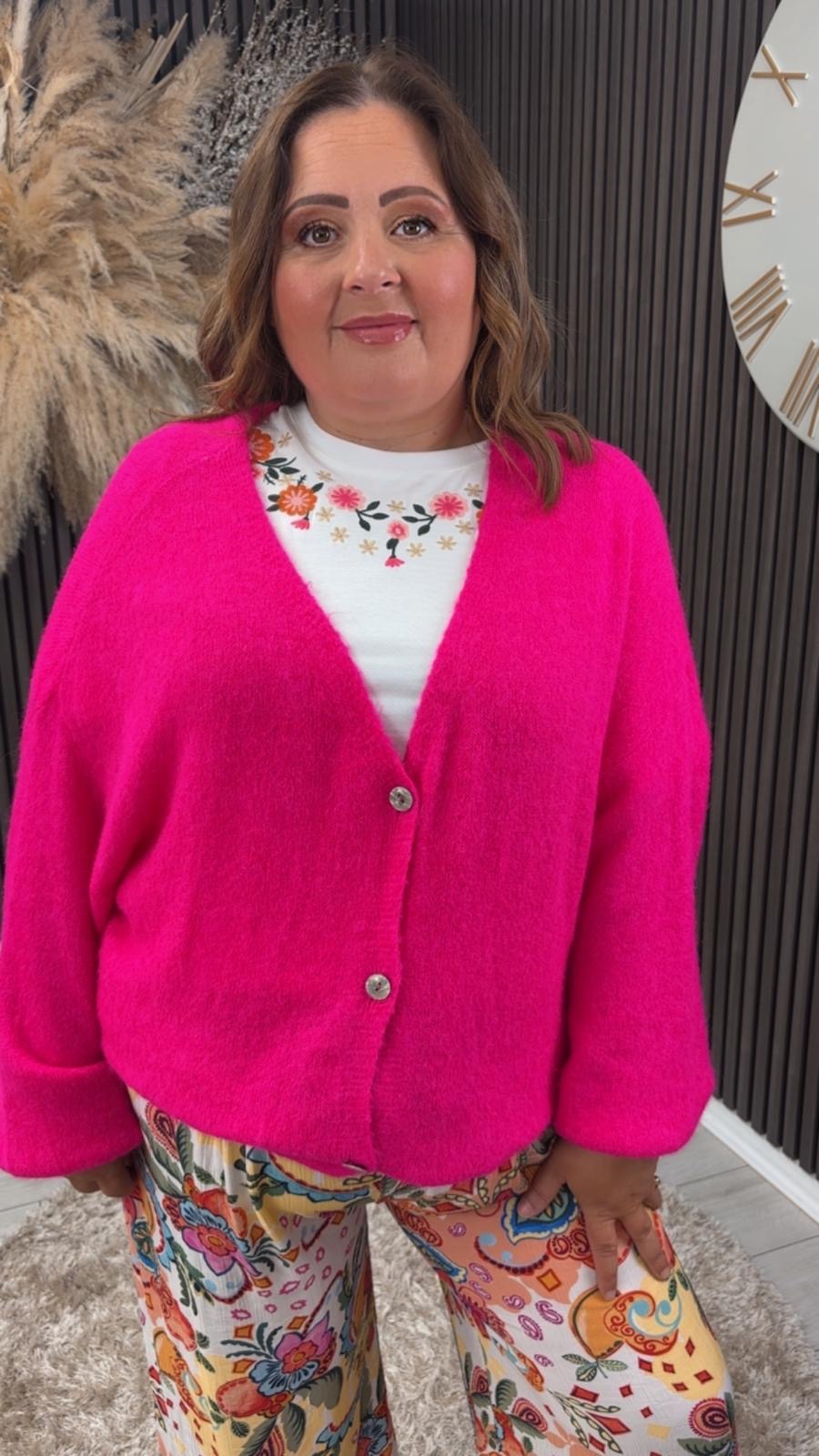 JUNE CARDIGAN - PINK