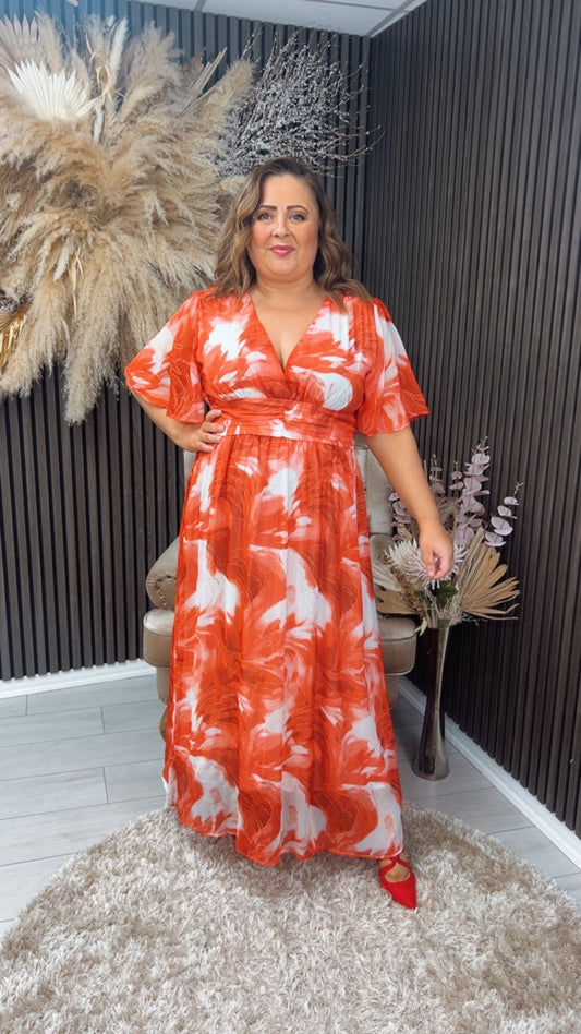 JESSICA DRESS - RED