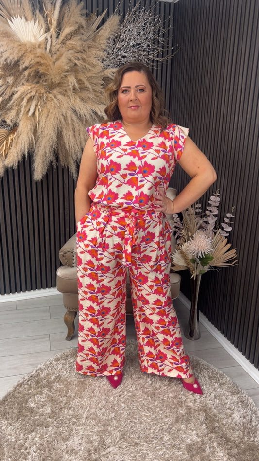 LOUISE TOP - FLORAL