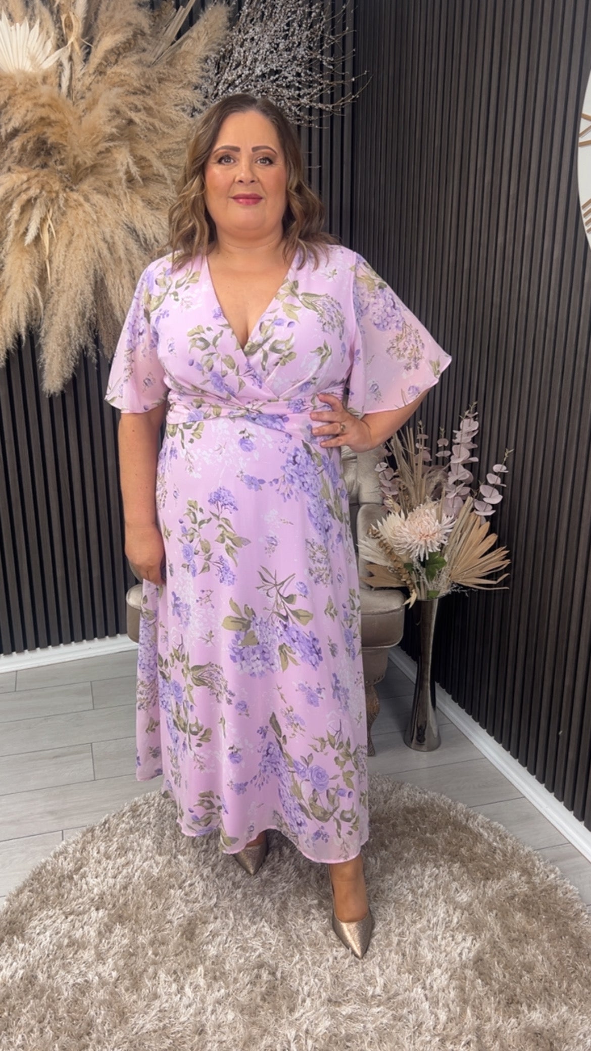 DAISY DRESS - LILAC