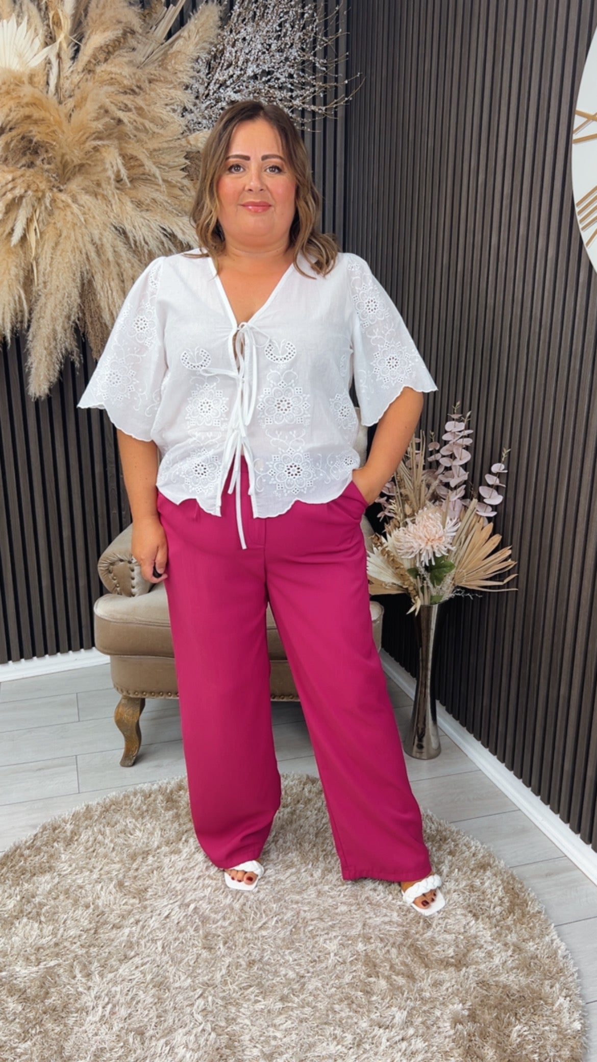 AMELLE TOP - WHITE