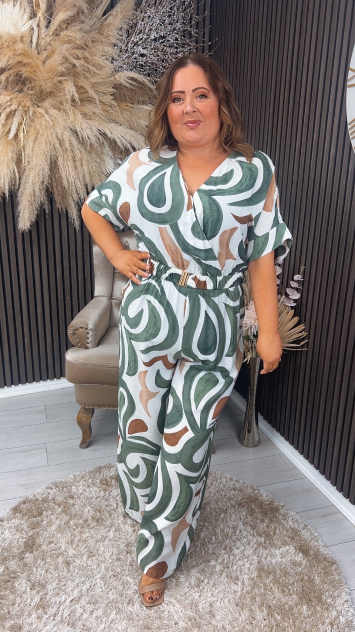 KRISTIE JUMPSUIT - KHAKI