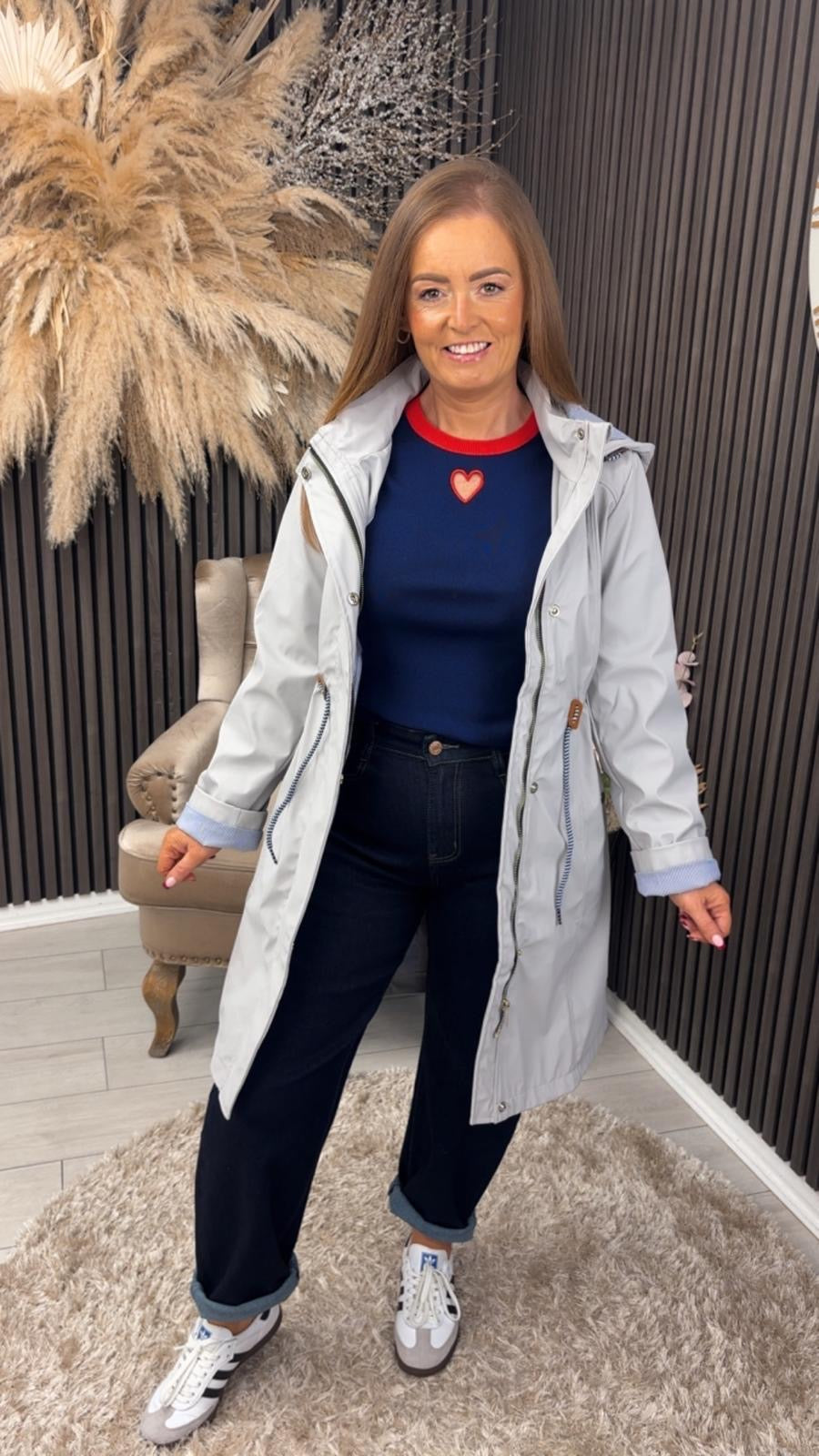KATH RAINCOAT - GREY