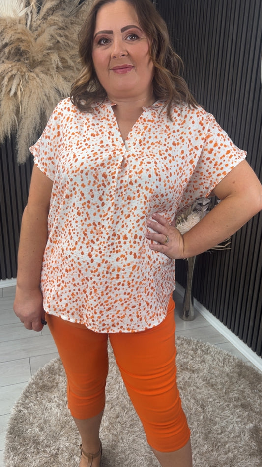 WILLOW TOP - ORANGE