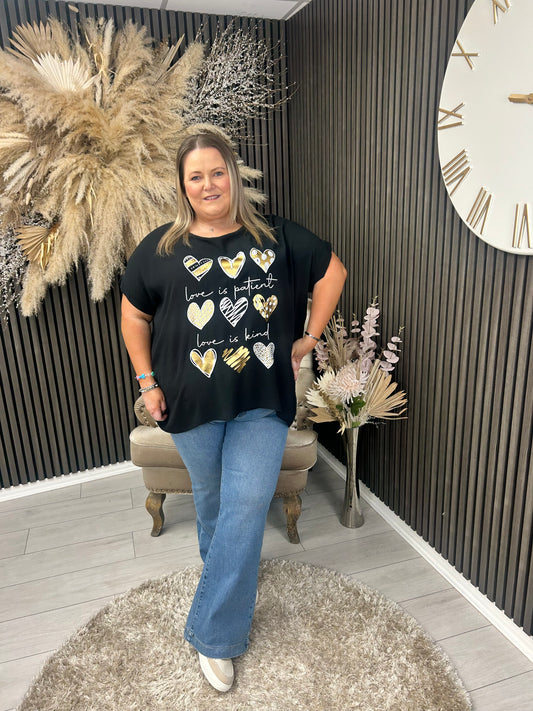 ELLEN TOP - BLACK