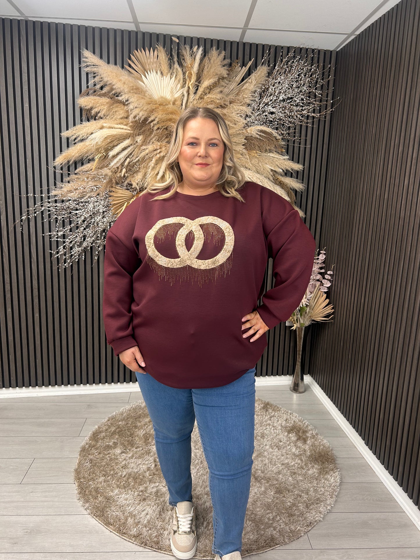 RAQUEL JUMPER - WINE