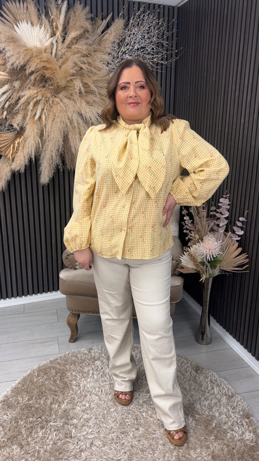 JANET SHIRT - YELLOW