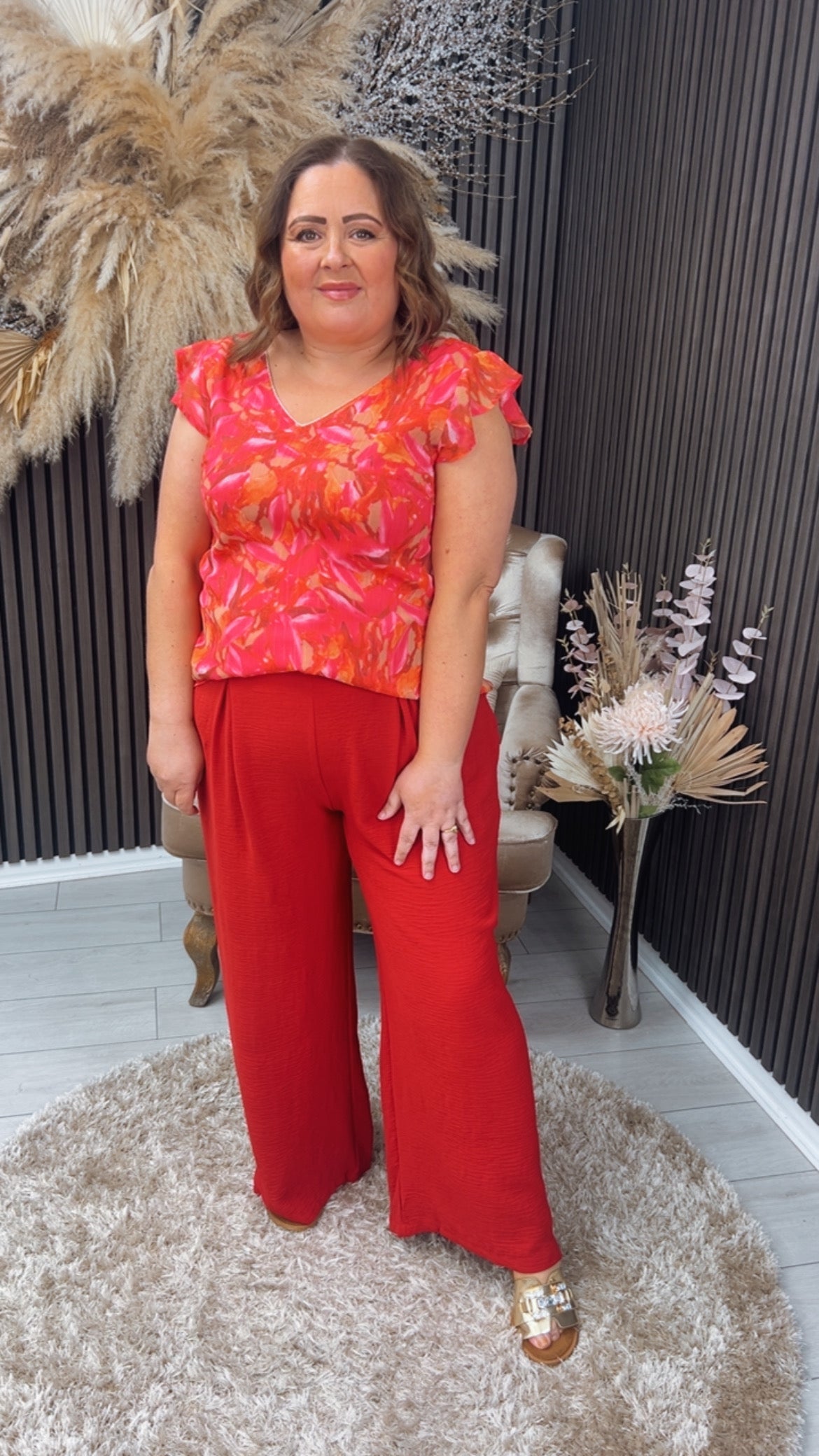 JOSIE TOP - FUCHSIA