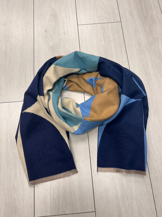 LINDSEY SCARF - BLUE