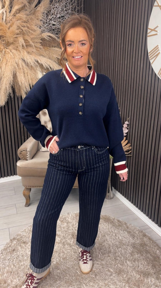 REGINA JUMPER - NAVY