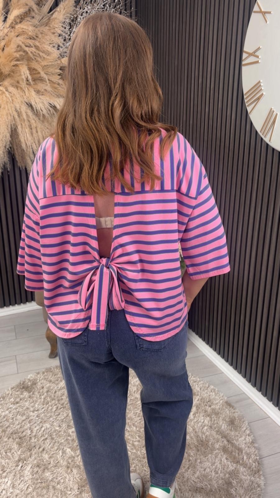 DEBBIE TOP - PINK/PURPLE