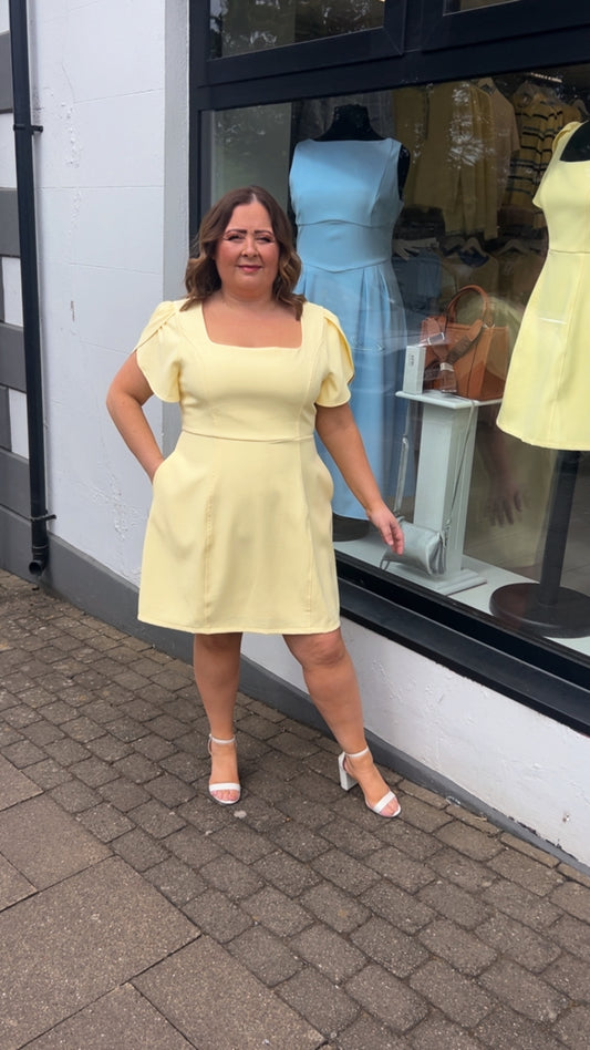 REEVE DRESS - YELLOW