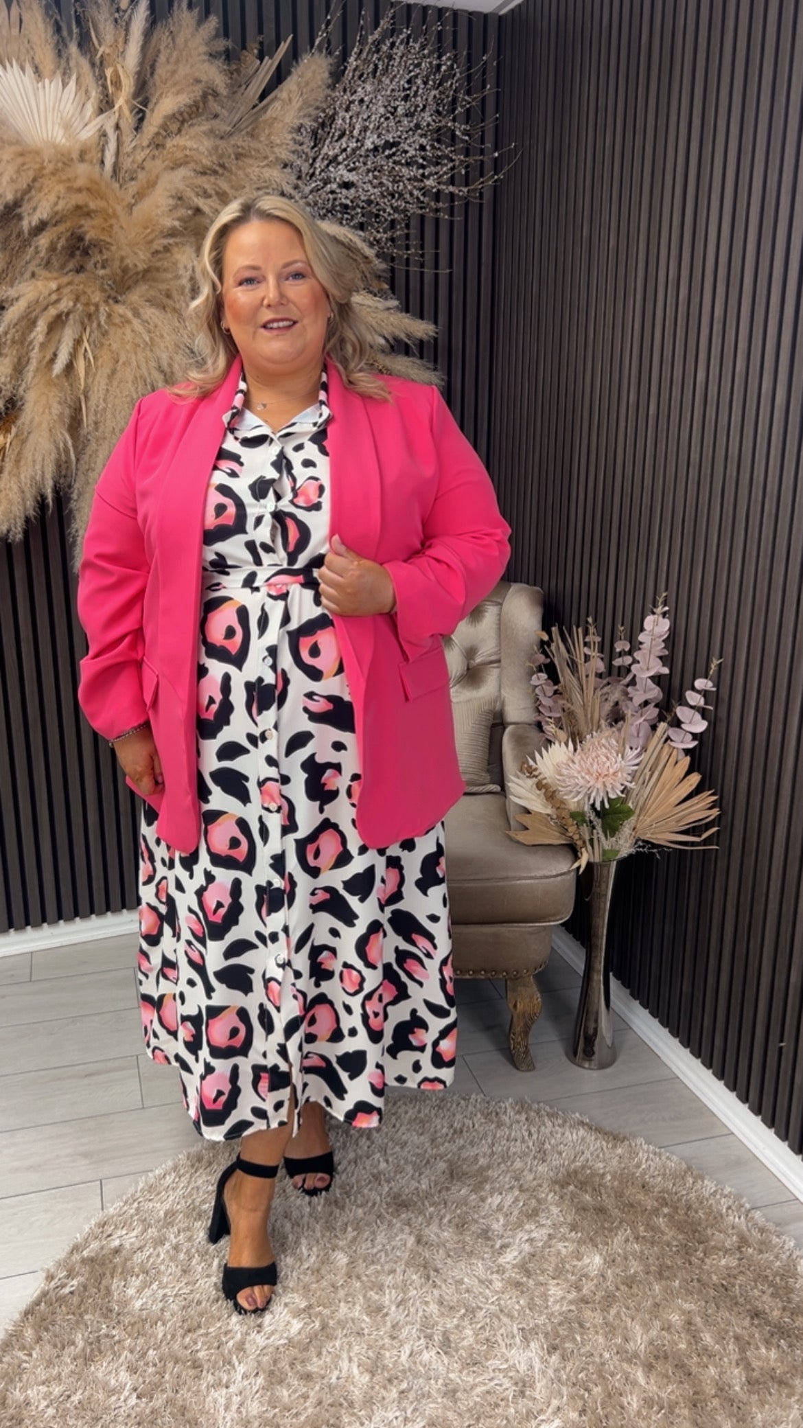 THERESA BLAZER - PINK