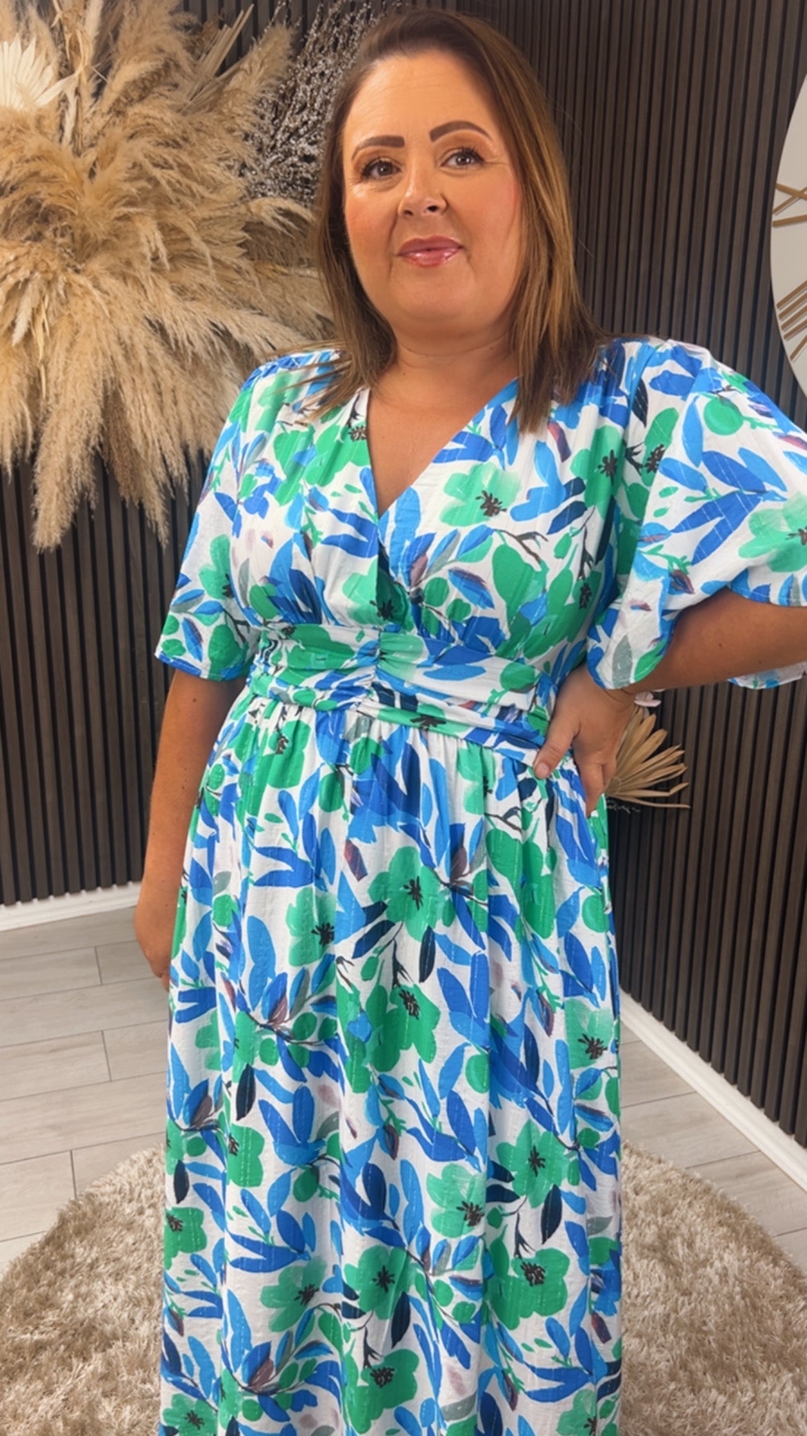 MEENA DRESS - GREEN