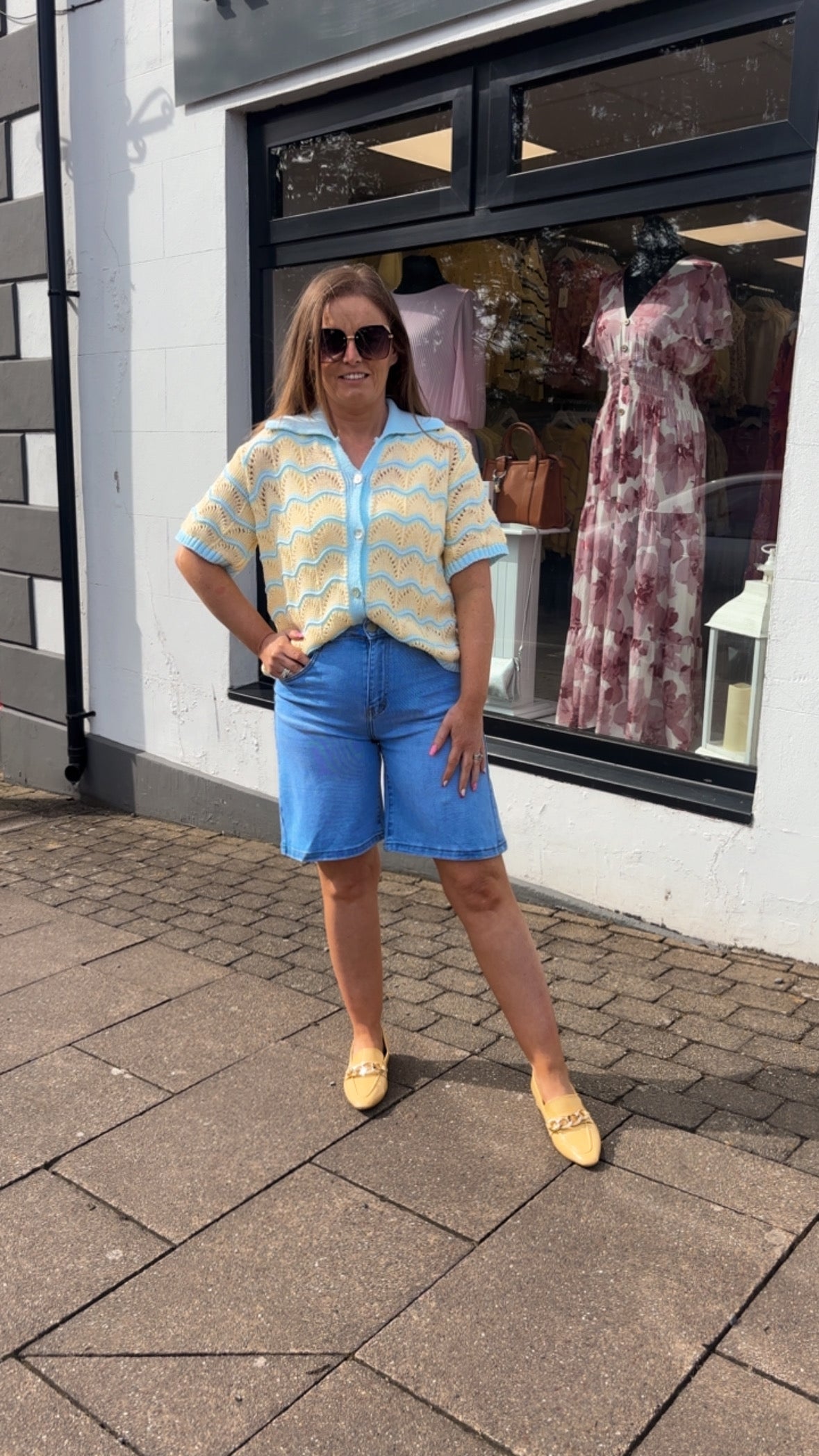 BRANDIE SHORTS - DENIM